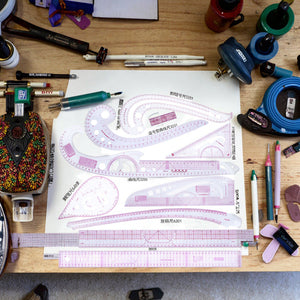 Sewing Clear French Curve Ruler