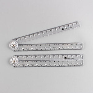 Folding Clear Protractor Ruler